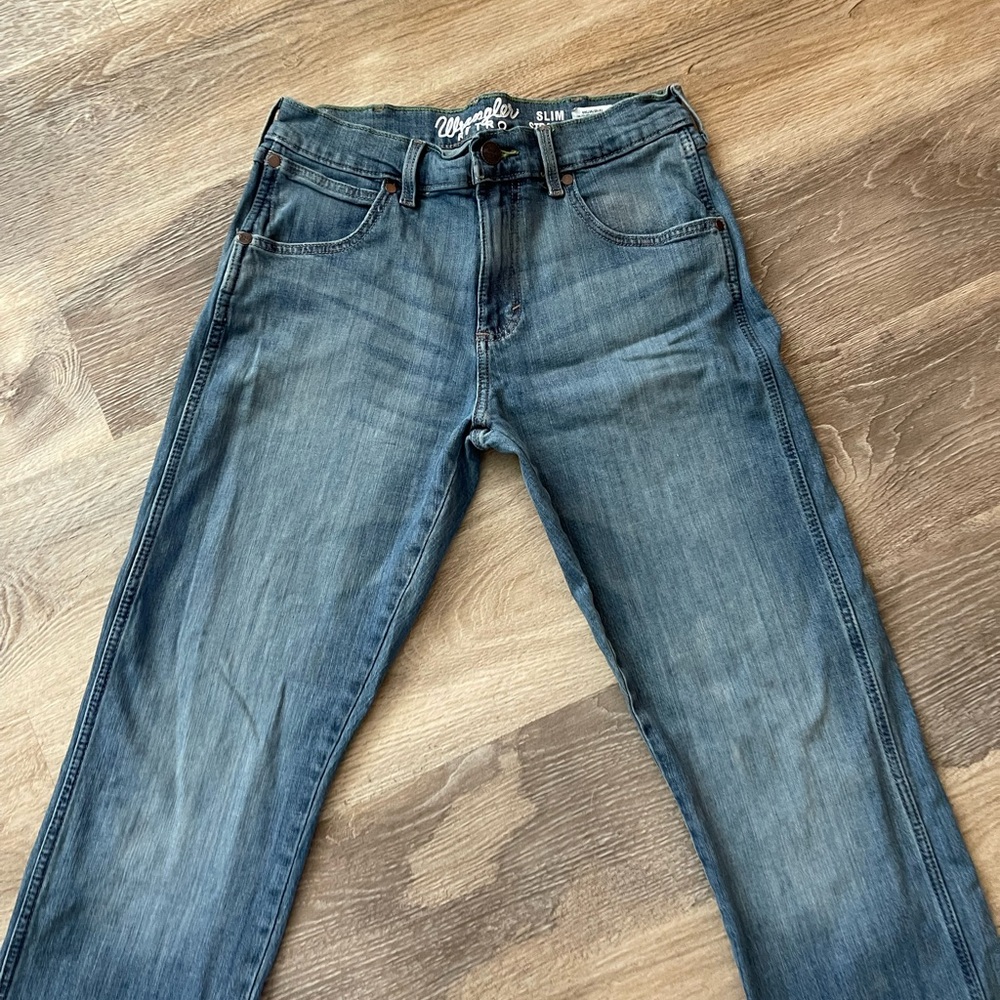 Slim Fit Men's Blue Jeans